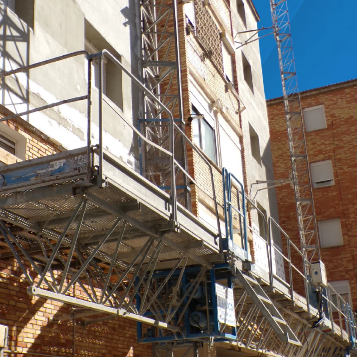 Planificación por fases con plataformas motorizadas